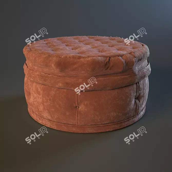 Giusti Portos Portovenere Pouf - Stylish and Comfortable! 3D model image 1