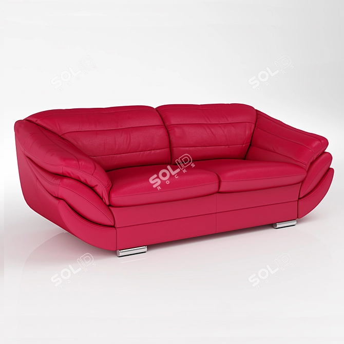Adriano Sofa: Quality, Style, Comfort 3D model image 1