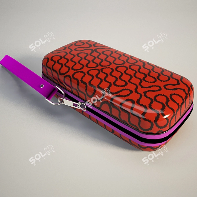 Elegant Vivienne Clutch 3D model image 1