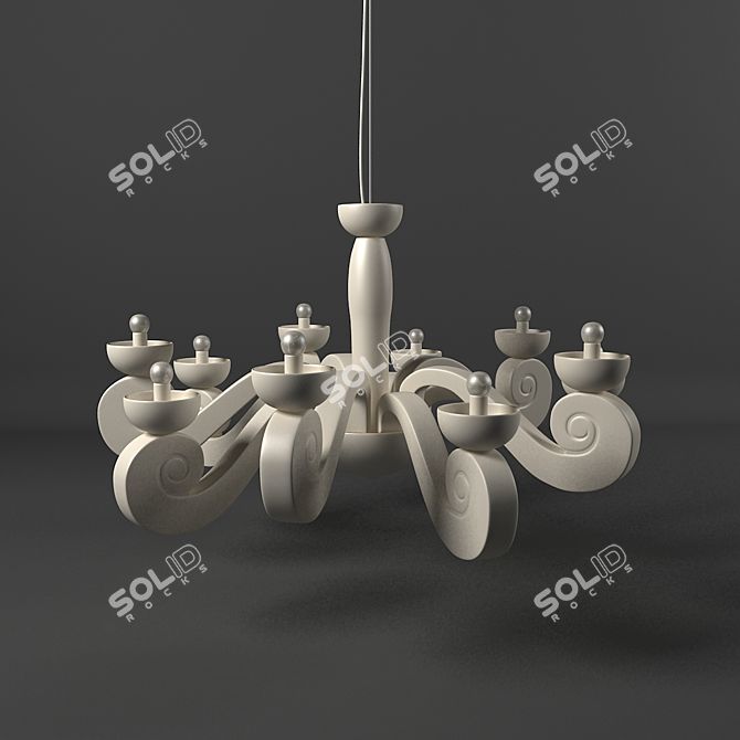 Elegance in Light: Lyustra 3D model image 1