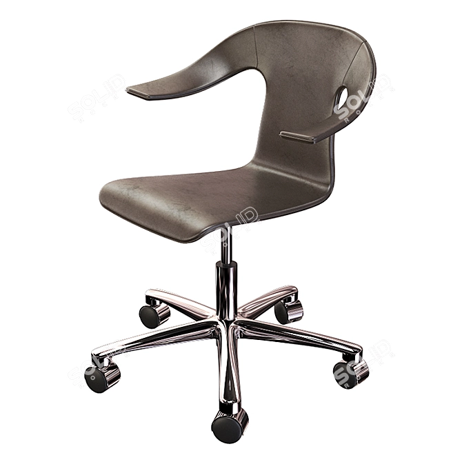 Elegant Exde Anna Chair 3D model image 2