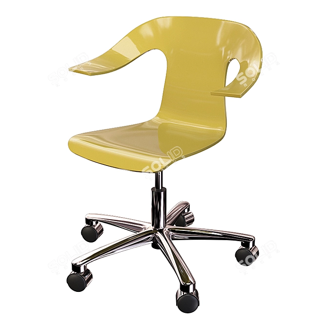 Elegant Exde Anna Chair 3D model image 5