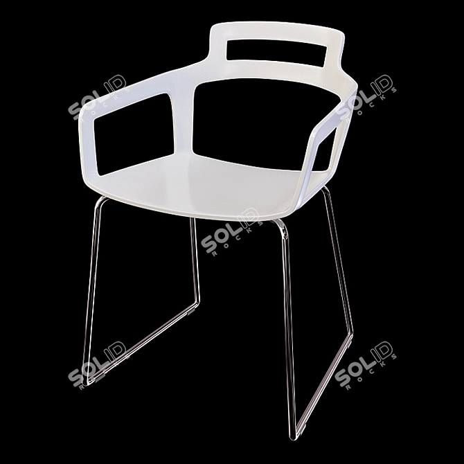 Exde Hole Chair 3D model image 4