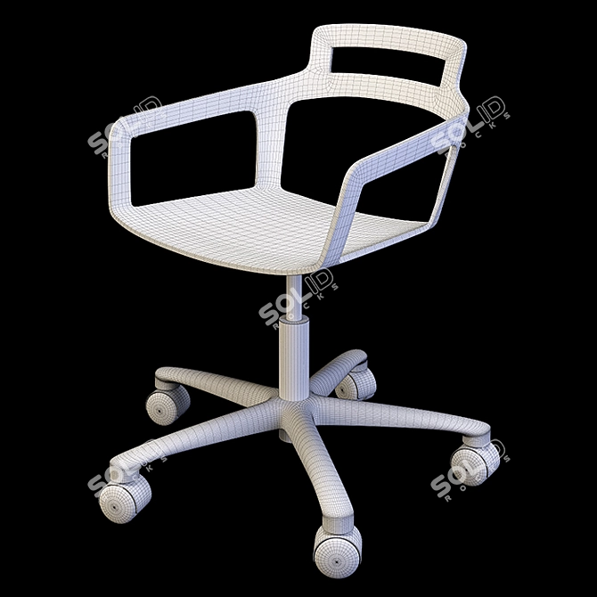 Exde Hole Chair 3D model image 5