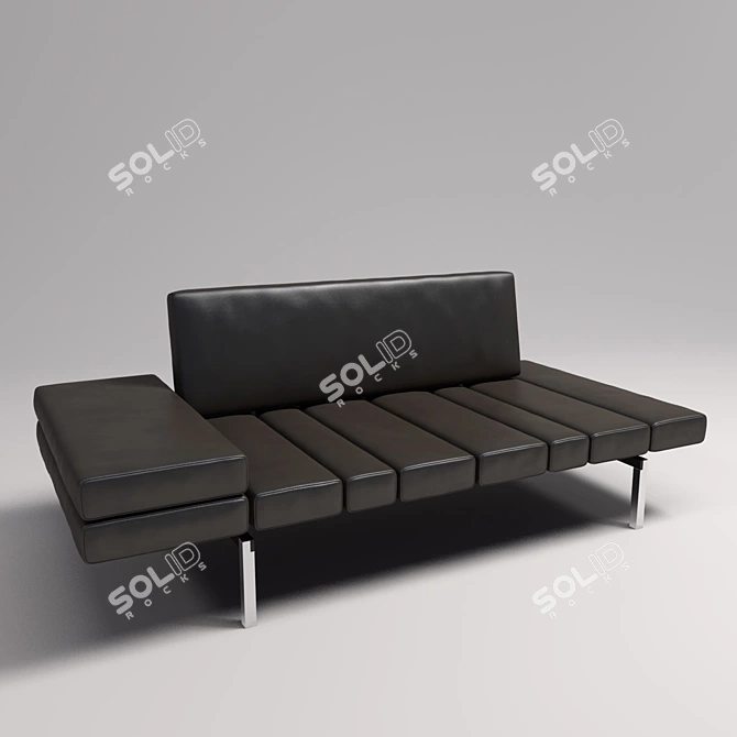 Elegant Minotti SMITH Sofa 3D model image 1