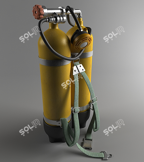 Ultimate Dive Gear 3D model image 1