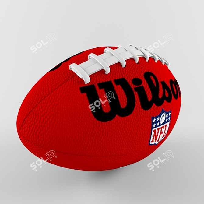 PowerPlay Rugby Ball 3D model image 1