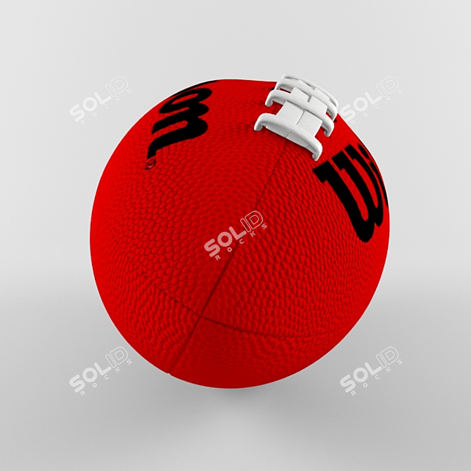 PowerPlay Rugby Ball 3D model image 2