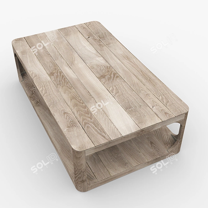 Modern Big Martens Coffee Table 3D model image 3