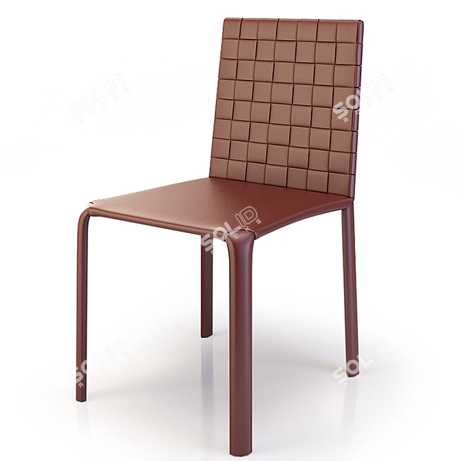 Exde Cloe Chair (2 Pack) - Stylish and Compact 3D model image 2