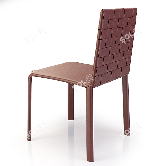 Exde Cloe Chair (2 Pack) - Stylish and Compact 3D model image 3