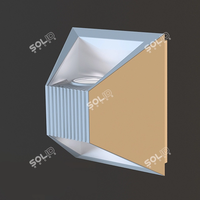 CGIL LED Wall Sconce 3D model image 2