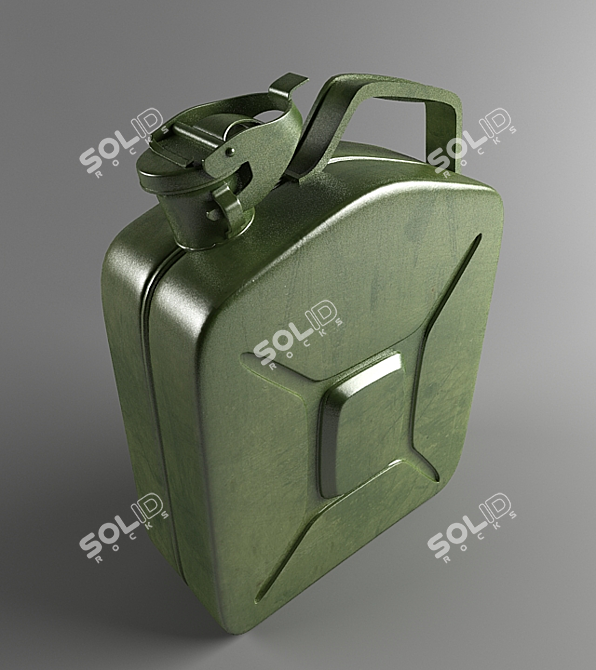 Fuel Storage Canister 3D model image 1