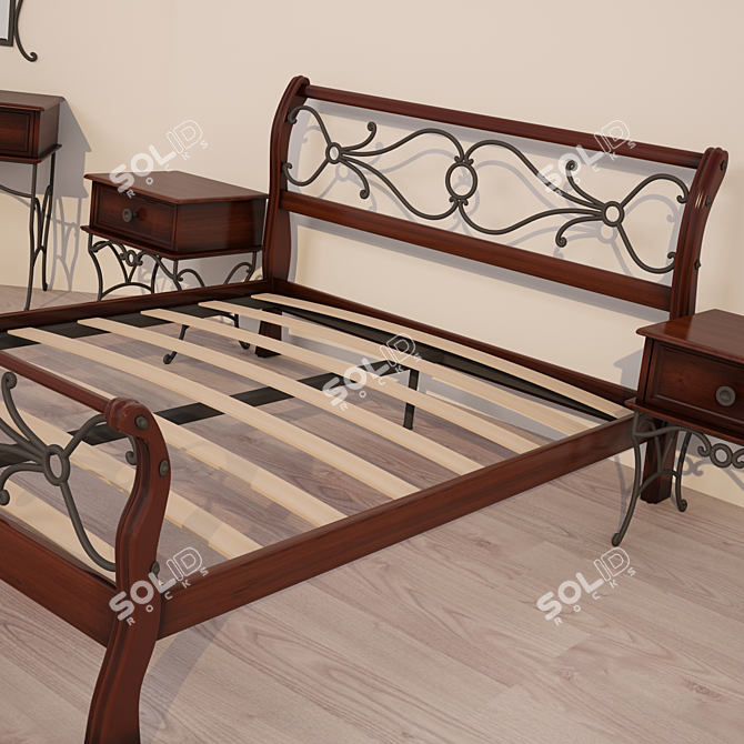 Malaysian Bedroom Furniture | Stylish and High-Quality 3D model image 3