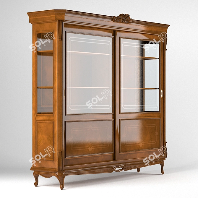 Title: Dogi Library Elegance 3D model image 2