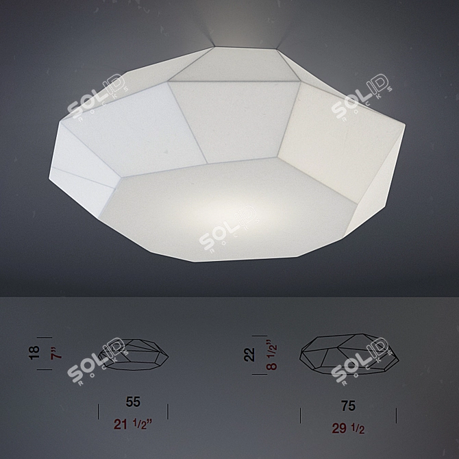 PANZERI VIKI Lamp Trio: Versatile Elegance 3D model image 2