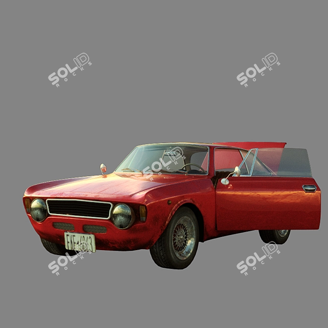 Sleek and Sporty Alfa Romeo 3D model image 1