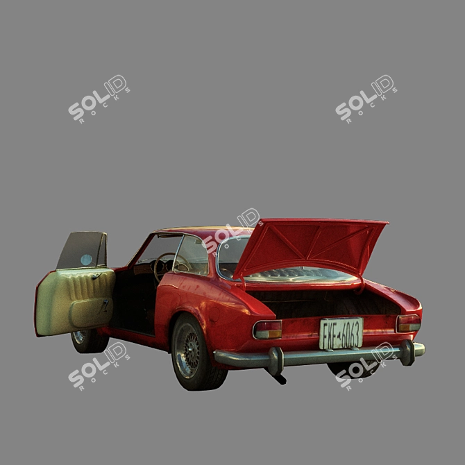 Sleek and Sporty Alfa Romeo 3D model image 2