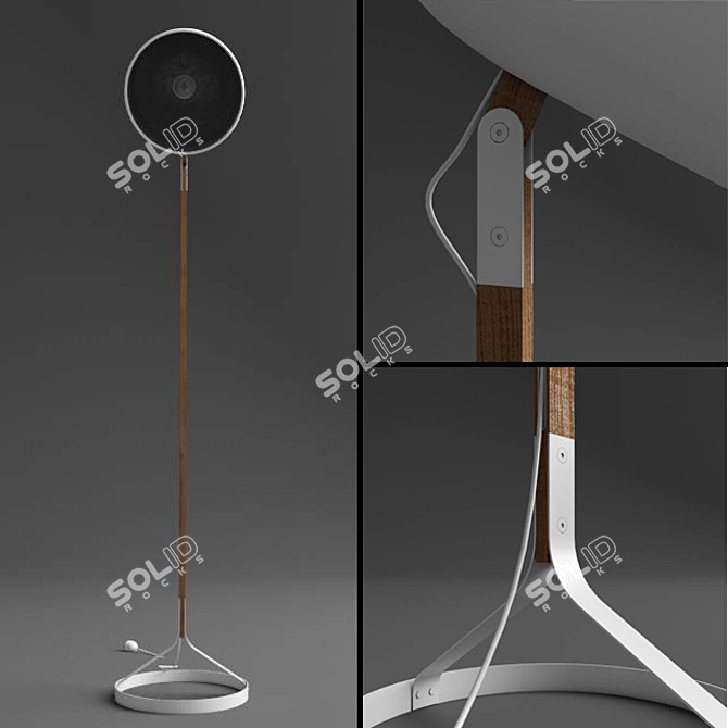 Arctic Igloo Lamp 3D model image 2