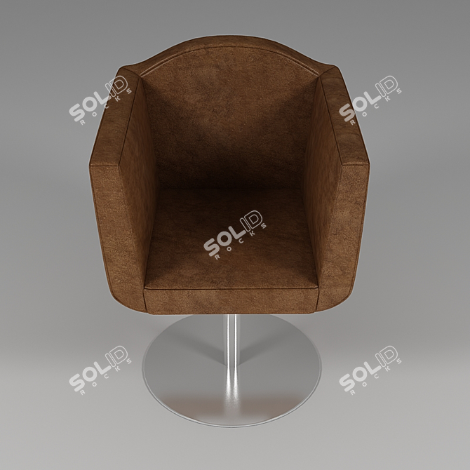 Elevate Luna Guest Chair 3D model image 2