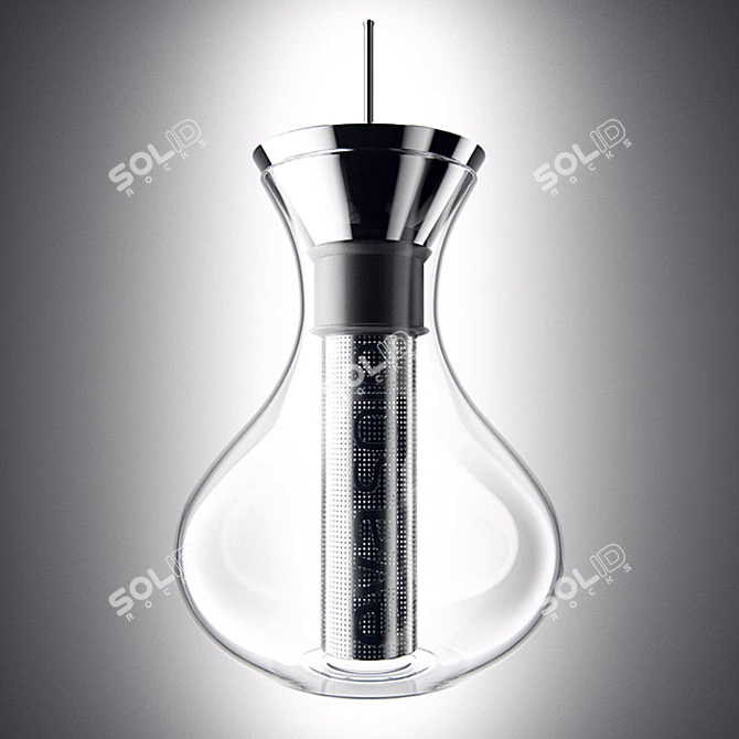 Elegant Neoprene Tea Maker 3D model image 3