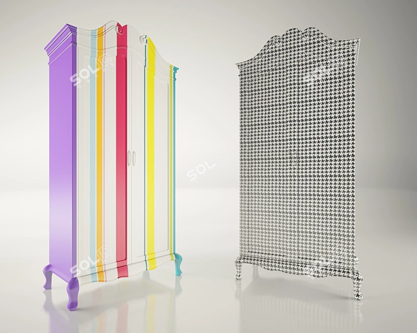 The Trip Wardrobe: SELETTI Luxe Collection 3D model image 2