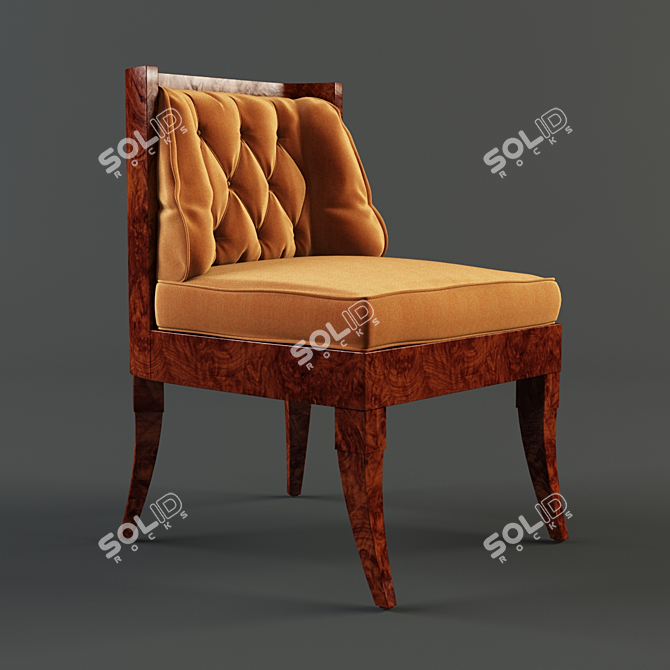 Modern Caravaggio Chair | Interna 3D model image 1