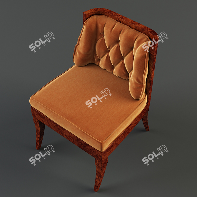 Modern Caravaggio Chair | Interna 3D model image 2