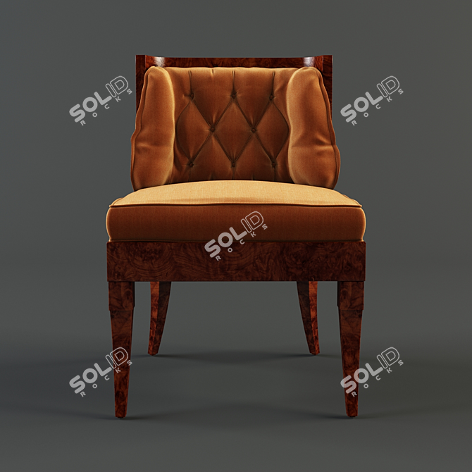 Modern Caravaggio Chair | Interna 3D model image 3