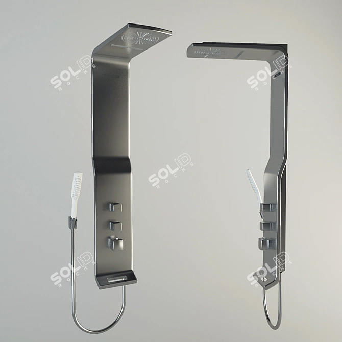 Hansgrohe Raindance Lift - Ultimate Shower Panel 3D model image 1