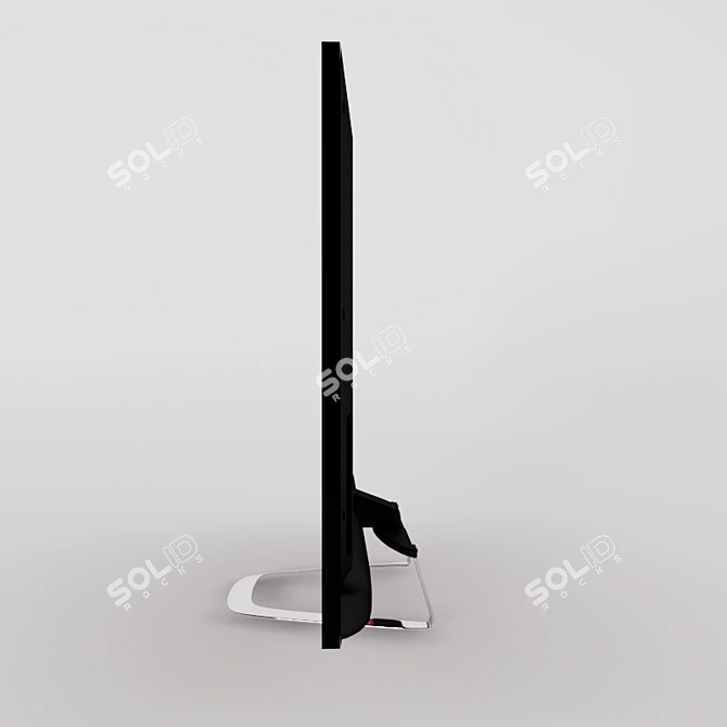 LG Smart TV 42LM760T Slim: Ultimate Smart Entertainment 3D model image 2