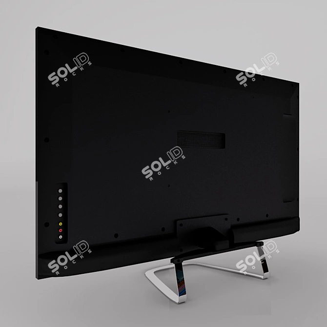 LG Smart TV 42LM760T Slim: Ultimate Smart Entertainment 3D model image 3