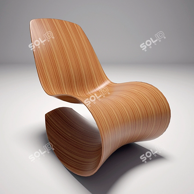 ODEChair: Stylish Designer Chair 3D model image 1