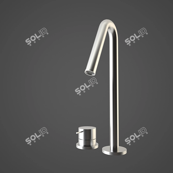 Sleek Jee-O Shower Mixer 3D model image 2