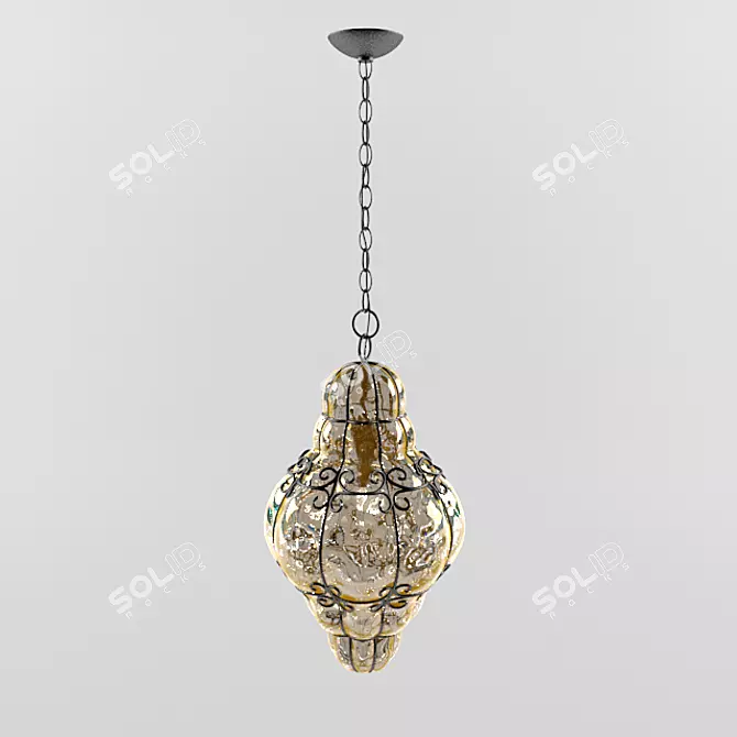 Sylcom Sinfonia: The Perfect Italian Chandelier 3D model image 1