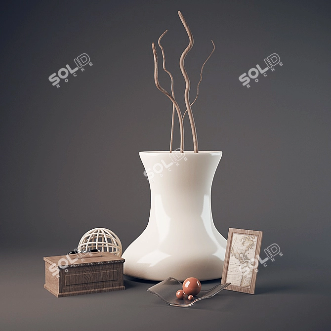 Elegant ArtDecor Collection 3D model image 1