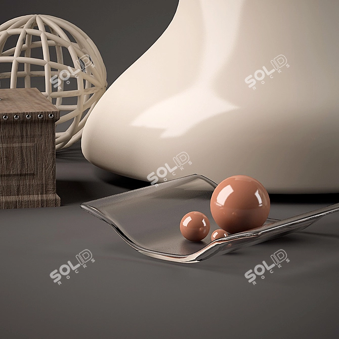 Elegant ArtDecor Collection 3D model image 2