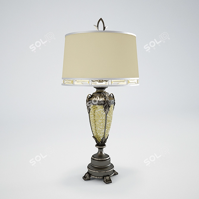 Elegant Illumination: Fine Art Lamps 556610 3D model image 1