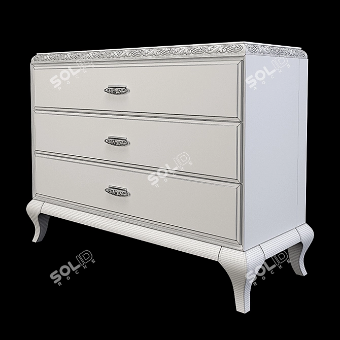 Giorgiocasa Casa Bella Dresser (Art.1160 F3) - Elegant and Functional 3D model image 4