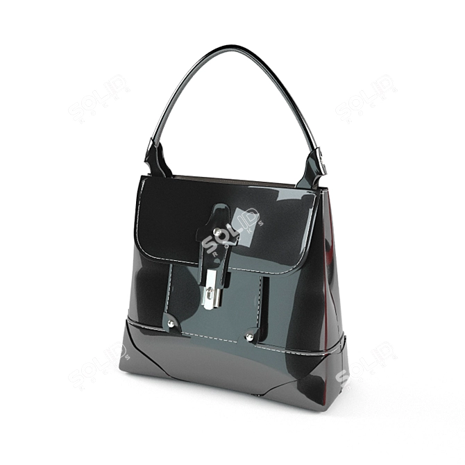 Stylish Travel Tote Bag 3D model image 1