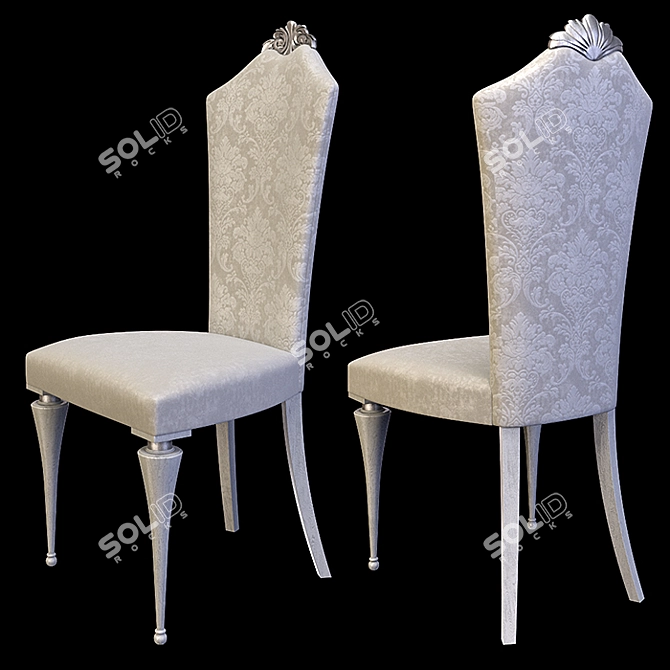 Elegant Giorgiocasa Casa Bella Chair 3D model image 2