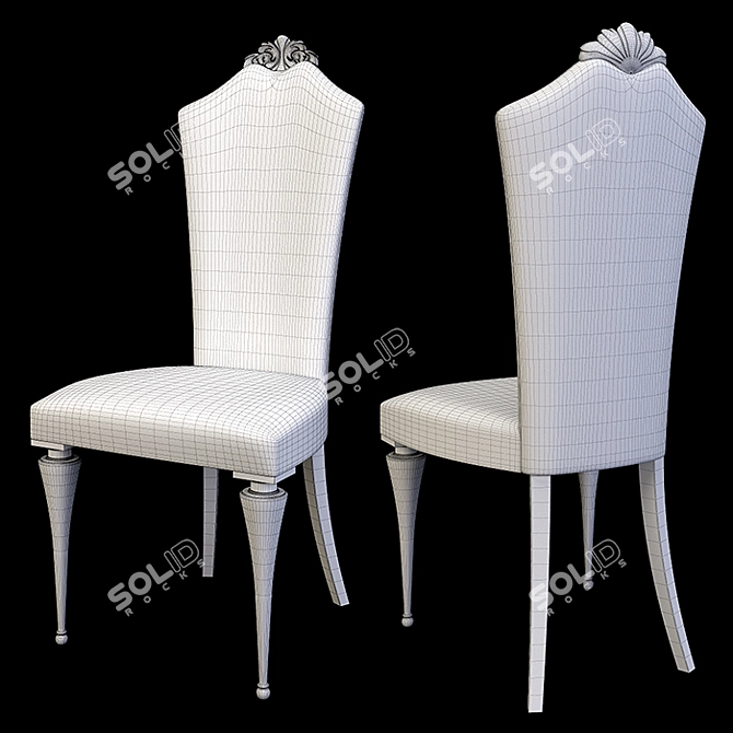 Elegant Giorgiocasa Casa Bella Chair 3D model image 3