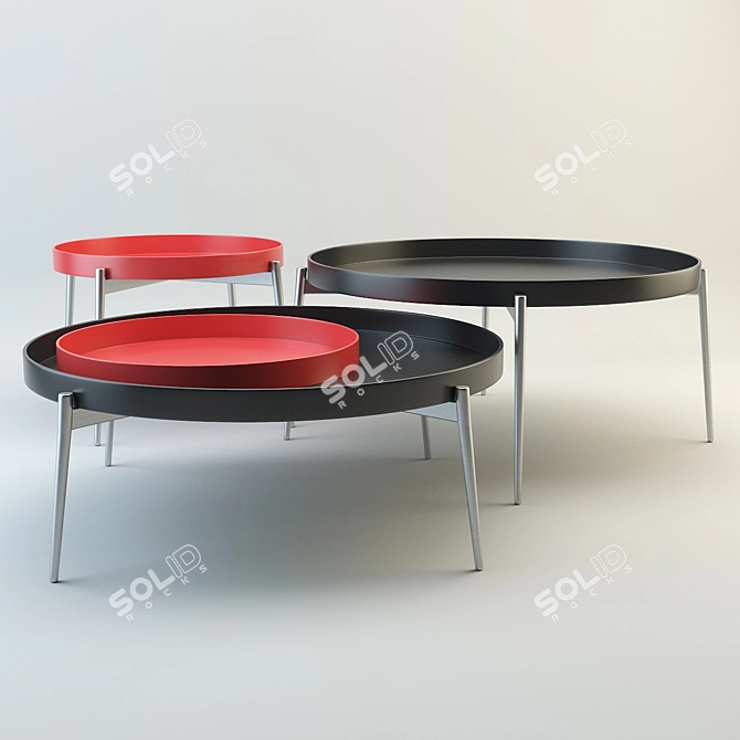 BoConcept VERA Coffee Tables 3D model image 1