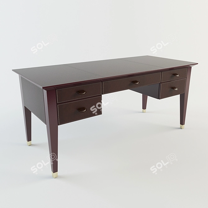 Mascheroni S.2001 Writing Table 3D model image 1