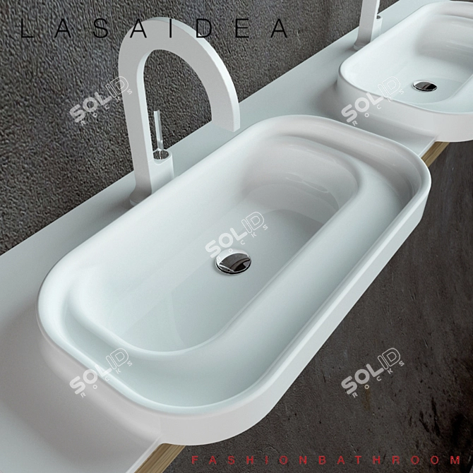 Washbasin Lasa Idea / Metropolis 3D model image 2