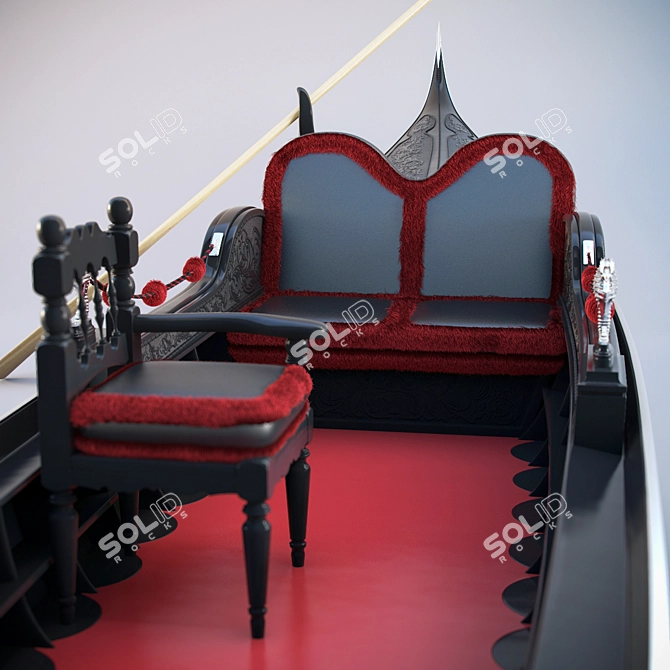 Gondola Display Shelving 3D model image 2