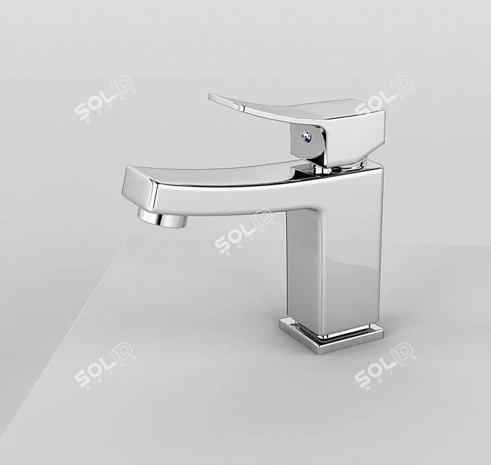 Powerful Water Mixer 3D model image 1