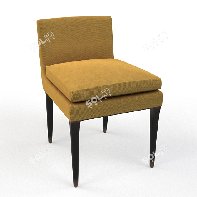 Title: Elegant Geometric Maxalto Chair 3D model image 1