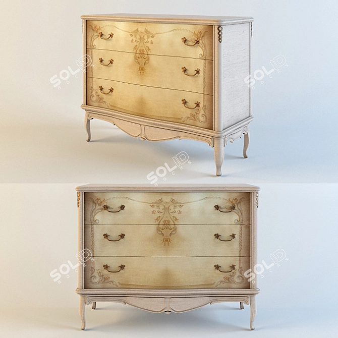 Valderamobili Principe: Elegance Meets Versatility! 3D model image 1