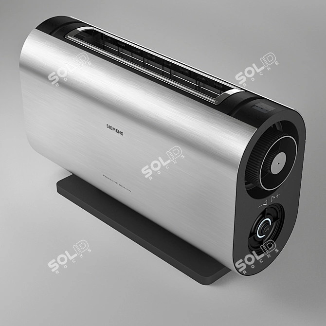 Siemens Porsche Toaster: Sleek and Stylish 3D model image 1